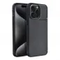 Apple iPhone 15 Hülle Carbon premium Elegant  Schwarz