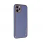 Apple iPhone 15 Pro Max Hülle Leather Blau