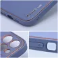 Apple iPhone 15 Pro Max Hülle Leather Blau