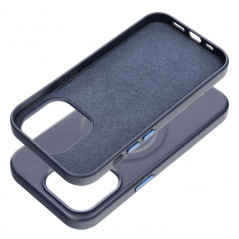 Apple iPhone 14 Pro Hülle Roar Leather Mag Elegant  MagSAFE  Marine