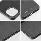 Apple iPhone 15 Pro Hülle Roar Leather Mag Elegant  MagSAFE  Schwarz