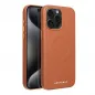 Apple iPhone 15 Pro Max Hülle Roar Leather Mag Elegant  MagSAFE  Braun