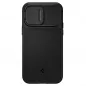 Apple iPhone 14 Pro Hülle Spigen Optik Armor Schwarz
