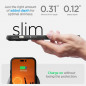Apple iPhone 14 Pro Hülle Spigen Optik Armor Schwarz
