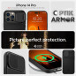Apple iPhone 14 Pro Hülle Spigen Optik Armor Schwarz