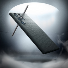Samsung Galaxy S23 Ultra 5G Hülle Spigen  Liquid Air Abgrundgrün
