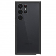 Samsung Galaxy S23 Ultra 5G Hülle Spigen Ultra Hybrid Kristallklar  Frostschwarz