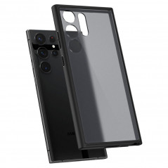 Samsung Galaxy S23 Ultra 5G Hülle Spigen Ultra Hybrid Kristallklar  Frostschwarz