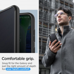 Samsung Galaxy S23 Plus 5G Hülle Spigen Ultra Hybrid Kristallklar  Frostschwarz