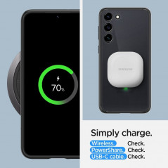 Samsung Galaxy S23 Plus 5G Hülle Spigen Ultra Hybrid Kristallklar  Frostschwarz
