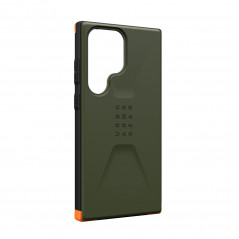 Samsung Galaxy S23 Ultra 5G Hülle Urban Armor Gear Civilian Premium-Gehäuse  MagSAFE  Oliv