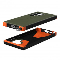 Samsung Galaxy S23 Ultra 5G Hülle Urban Armor Gear Civilian Premium-Gehäuse  MagSAFE  Oliv