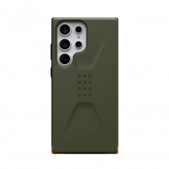 Samsung Galaxy S23 Ultra 5G Hülle Urban Armor Gear Civilian Premium-Gehäuse  MagSAFE  Oliv