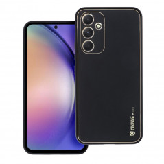 Samsung Galaxy A54 Hülle Leather Schwarz
