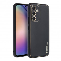Samsung Galaxy A54 Hülle Leather Schwarz