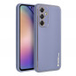 Samsung Galaxy A54 Hülle Leather Blau
