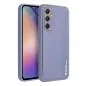 Samsung Galaxy A54 Hülle Leather Blau
