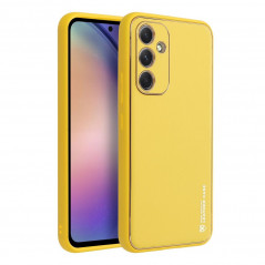 Samsung Galaxy A54 Hülle Leather Gelb