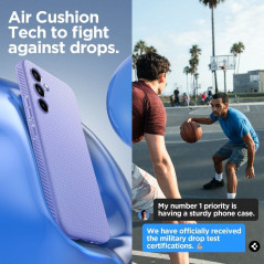 Samsung Galaxy A54 Hülle Spigen  Liquid Air Unglaubliches Violett