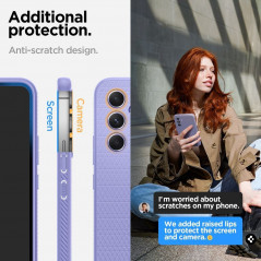 Samsung Galaxy A54 Hülle Spigen  Liquid Air Unglaubliches Violett