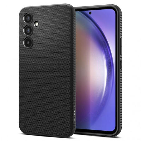 Samsung Galaxy A54 Hülle Spigen  Liquid Air Matt Schwarz