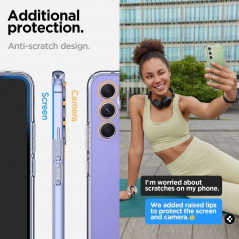 Samsung Galaxy A54 Hülle Spigen Liquid Crystal Kristallklar  Durchsichtbar