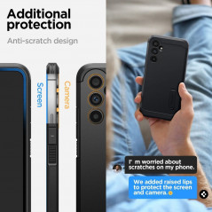 Samsung Galaxy A54 Hülle Spigen Tough Armor Schwarz