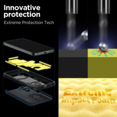 Samsung Galaxy A54 Hülle Spigen Tough Armor Metallplatte