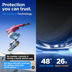 Samsung Galaxy A54 Hülle Spigen Tough Armor Metallplatte