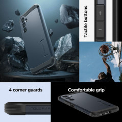 Samsung Galaxy A54 Hülle Spigen Tough Armor Metallplatte