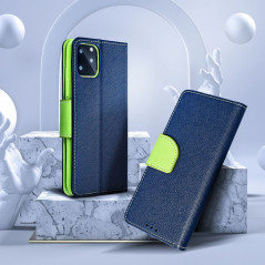 realme C55 Book Handytaschen Fancy Book Marine / Limette