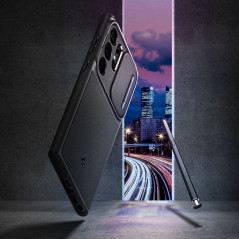 Samsung Galaxy S23 Ultra 5G Hülle Spigen Armor Schwarz