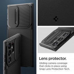 Samsung Galaxy S23 Ultra 5G Hülle Spigen Armor Schwarz