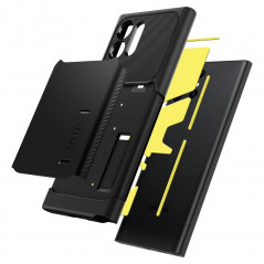 Samsung Galaxy S23 Ultra 5G Hülle Spigen Armor Schwarz