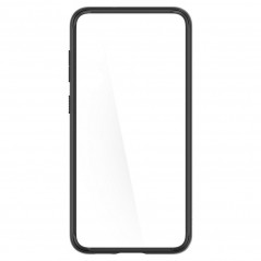 Samsung Galaxy S23 5G Hülle Spigen Ultra Hybrid Kristallklar  Matt Schwarz