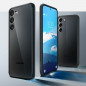 Samsung Galaxy S23 5G Hülle Spigen Ultra Hybrid Kristallklar  Matt Schwarz