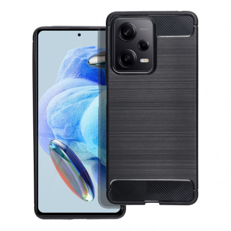 XIAOMI Redmi Note 12 Pro 5G Hülle Carbon Elegant  Schwarz