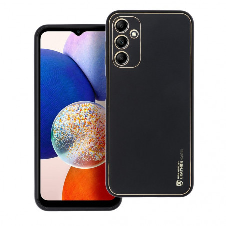 Samsung Galaxy A14 5G Hülle Leather Schwarz
