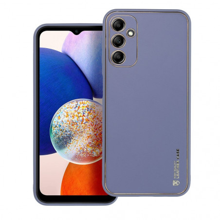 Samsung Galaxy A14 LTE Hülle Leather Blau