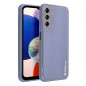 Samsung Galaxy A14 LTE Hülle Leather Blau