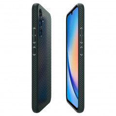 Samsung Galaxy A34 Hülle Spigen  Liquid Air Abgrundgrün