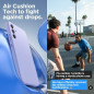 Samsung Galaxy A34 Hülle Spigen  Liquid Air Unglaubliches Violett