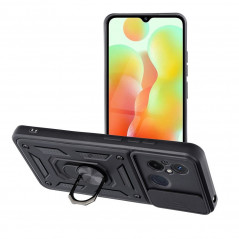 XIAOMI Redmi 12C Hülle Slide Armor Schwarz