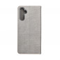 Samsung Galaxy A14 LTE Book Handytaschen LUNA Book Gold Elegant  Silber