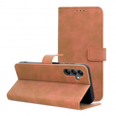 Samsung Galaxy A14 LTE Book Handytaschen TENDER Book Braun 