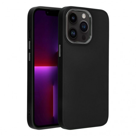 Apple iPhone 13 Pro Max Hülle FRAME Elegant  Schwarz