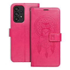 Samsung Galaxy A53 5G Book Handytaschen MEZZO Book Traumfänger  Magenta