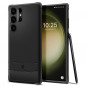Samsung Galaxy S23 Ultra 5G Hülle Spigen Armor Kohlenstoff-Faser, Elegant  Schwarz