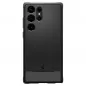 Samsung Galaxy S23 Ultra 5G Hülle Spigen Armor Kohlenstoff-Faser, Elegant  Schwarz