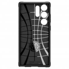 Samsung Galaxy S23 Ultra 5G Hülle Spigen Armor Kohlenstoff-Faser, Elegant  Schwarz